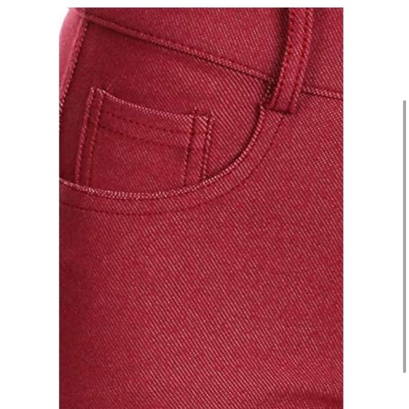 Jean look cotton blend Jeggings - Picture 3 of 3